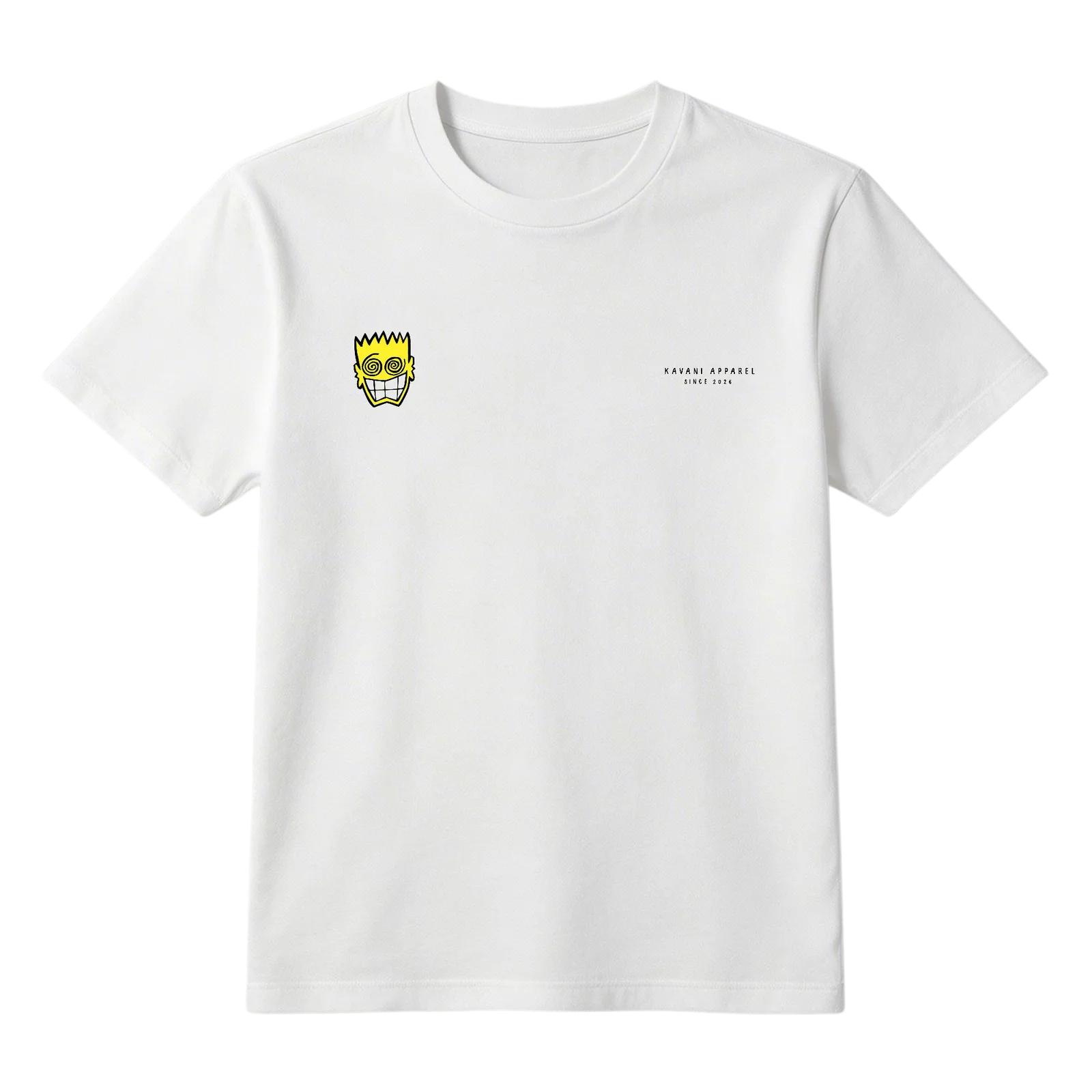 Kaos Putih depan