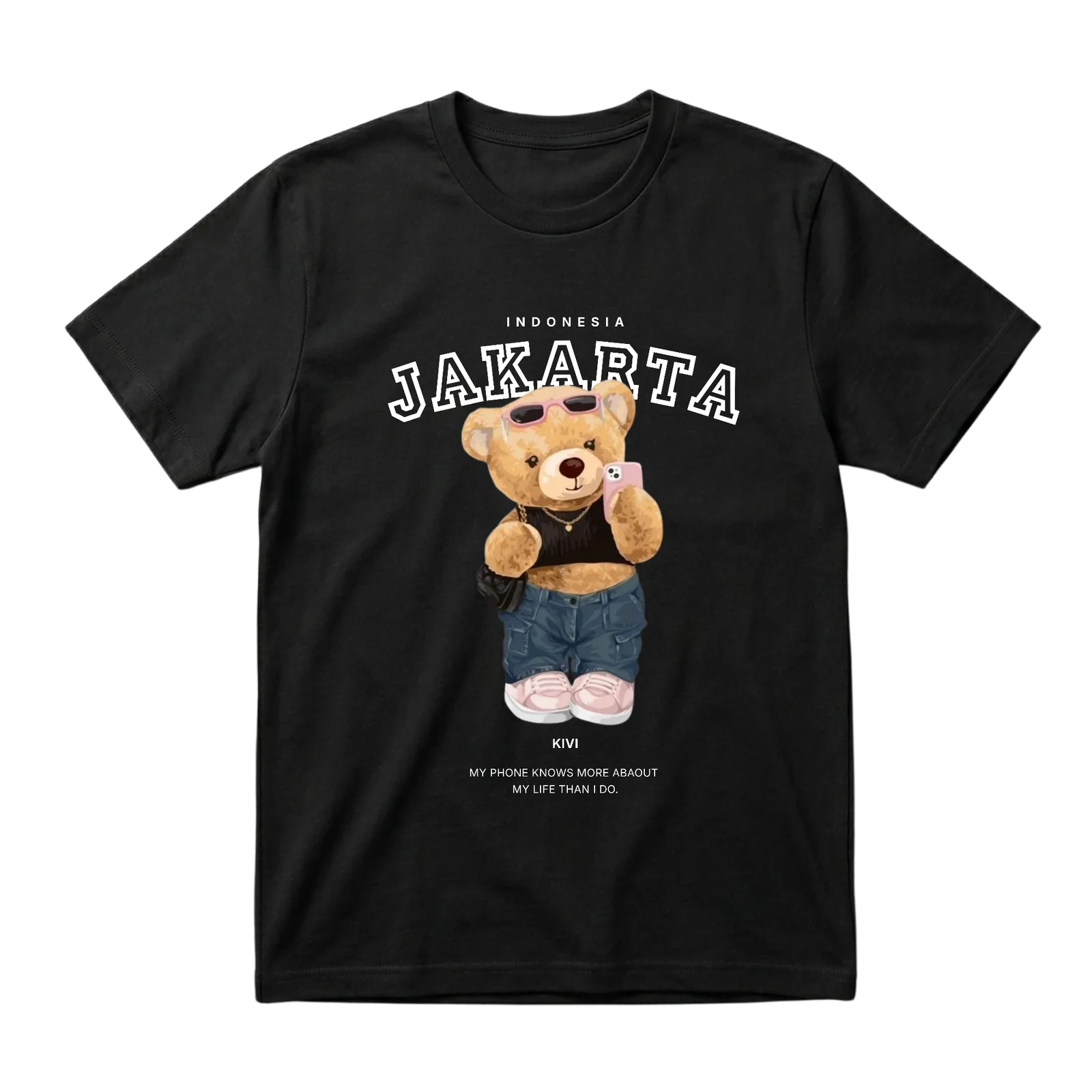 Kaos Hitam depan